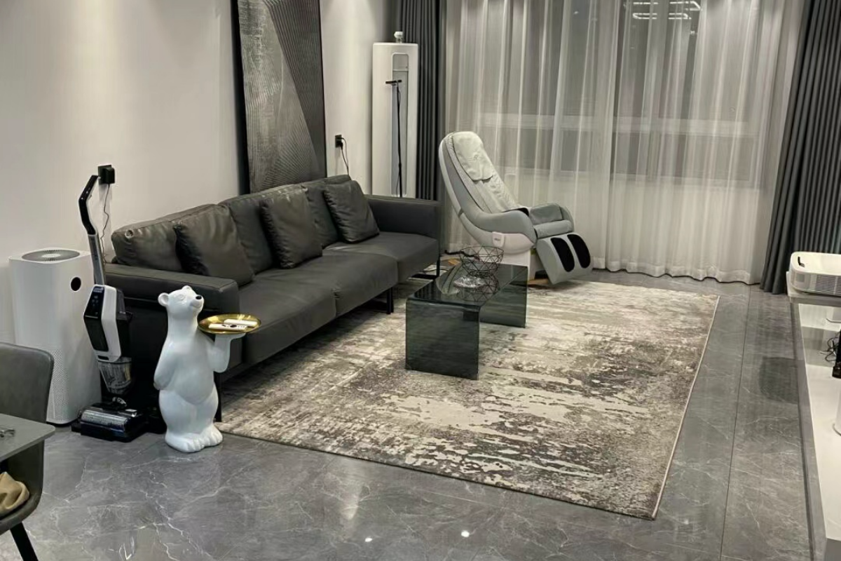 138平新安悅府，黑白山水勾勒的東方美